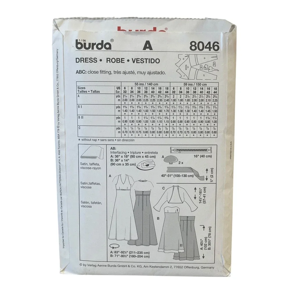 Burda flattering two